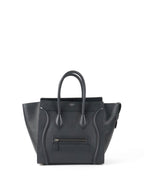 Celine Black Mini Luggage Bag