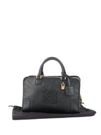 Loewe Black Amazona 36 Leather Handbag.