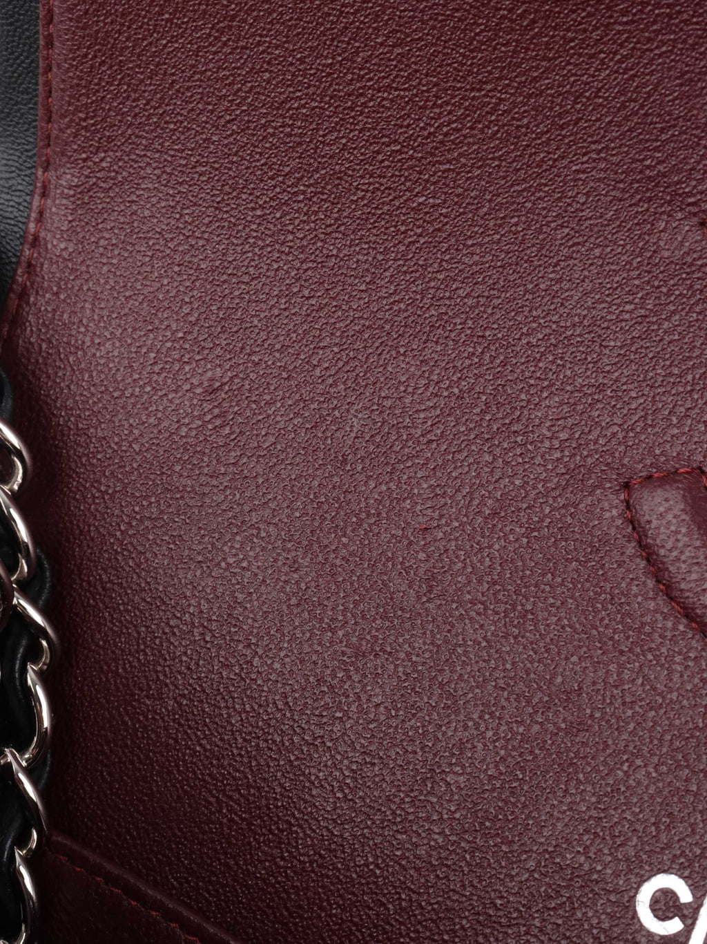 Chanel Black Medium Lambskin Classic Flap SHW.