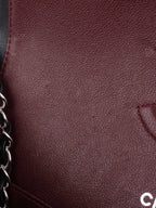 Chanel Black Medium Lambskin Classic Flap SHW.