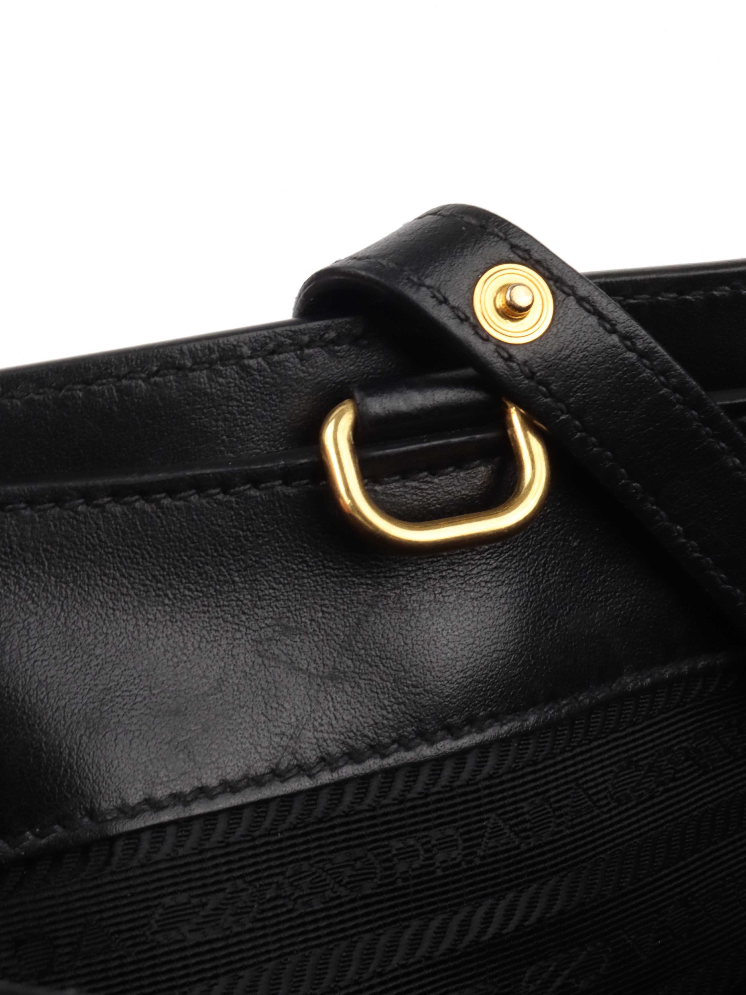 Prada Black Nylon Crossbody Bag.