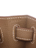 Hermes Etoupe Kelly 28 in Togo leather PHW.