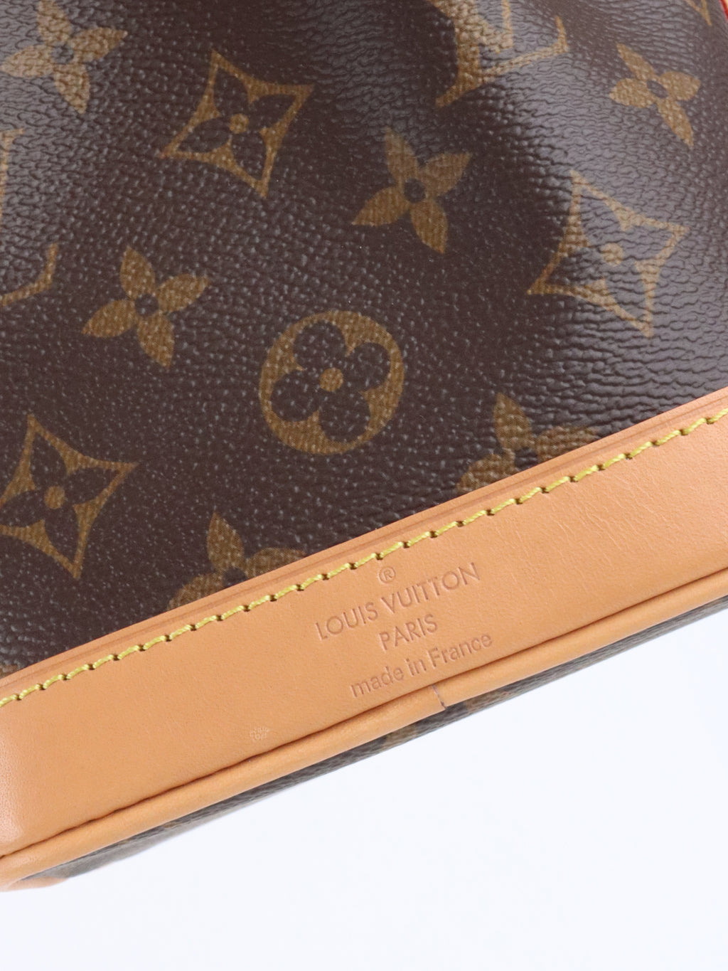 Louis Vuitton Monogram Nano Noé Bag.