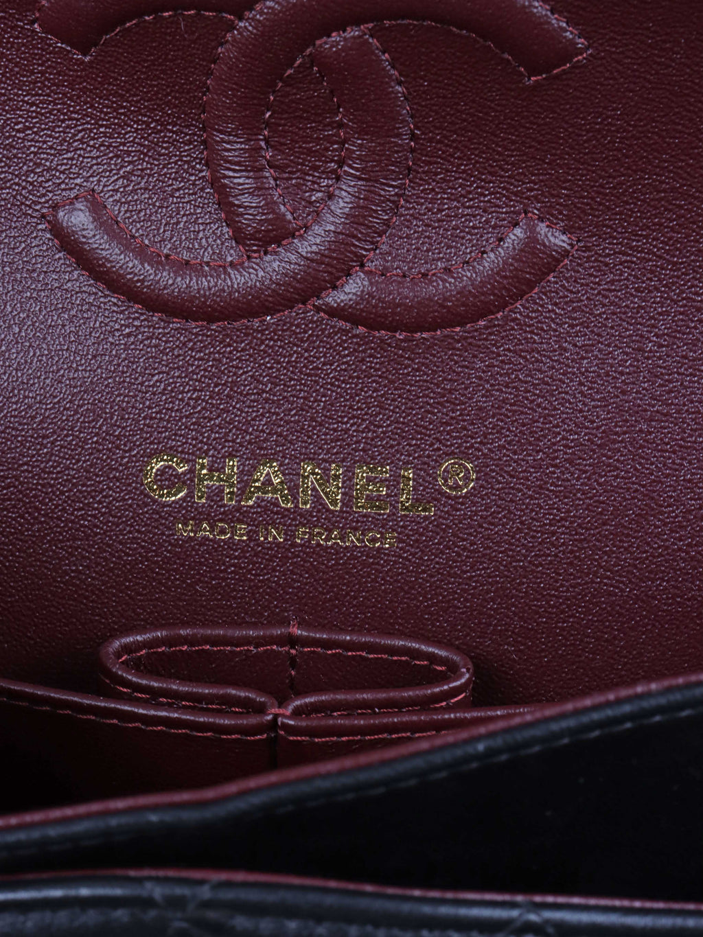 Chanel Small Black Lambskin Classic Flap.