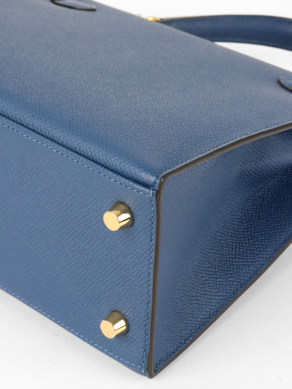 Hermes S4 Deep Blue Kelly 25 Epsom leather GHW Stamp D