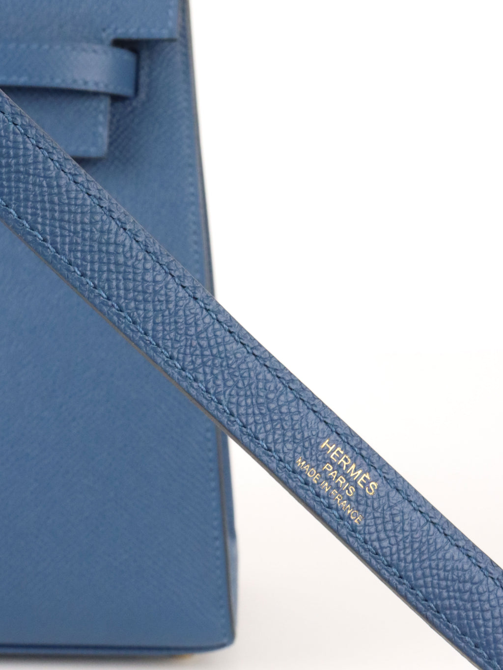 Hermes S4 Deep Blue Kelly 25 Epsom leather GHW Stamp D