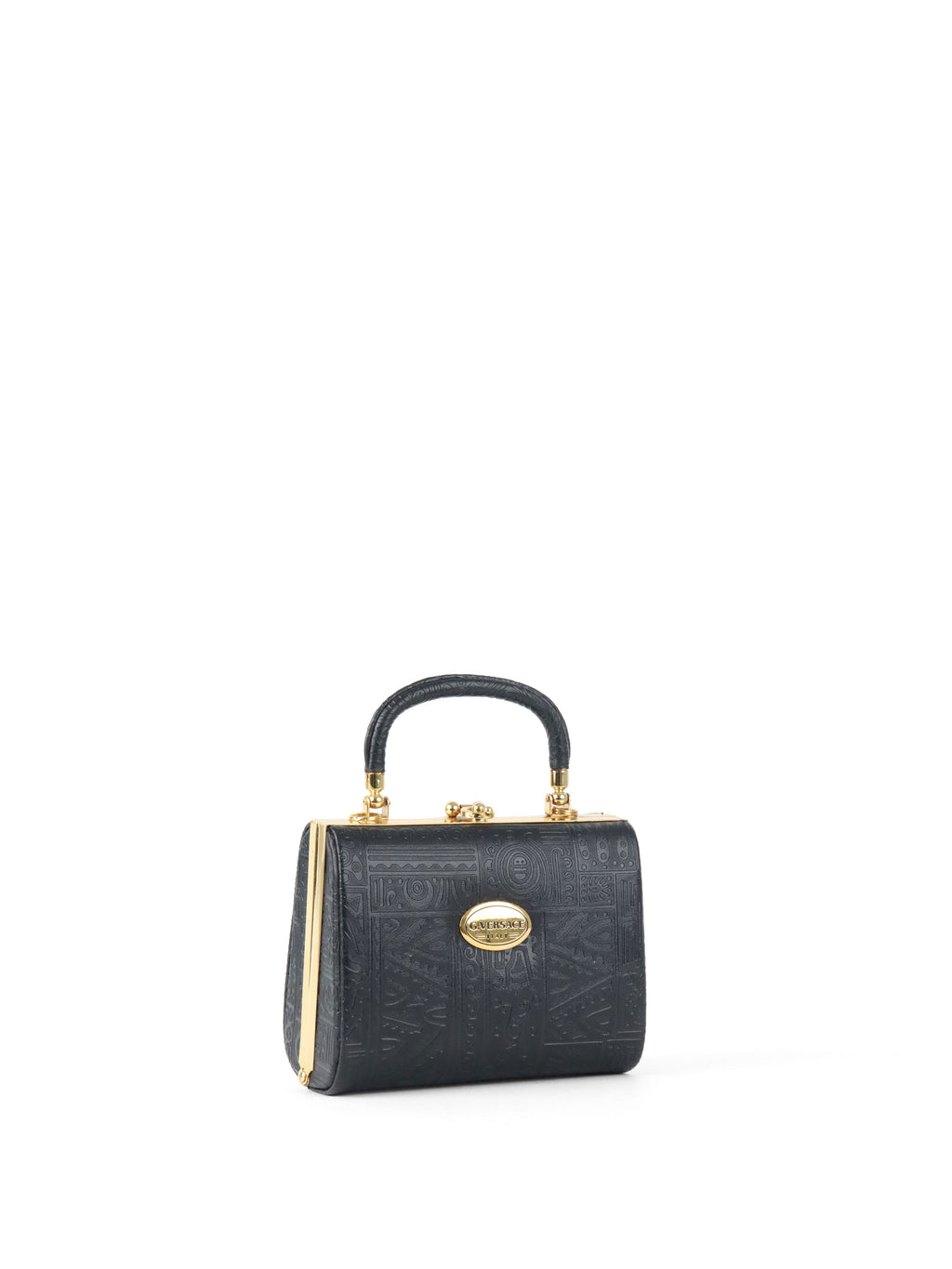 Gianni Versace Black Clutch Bag