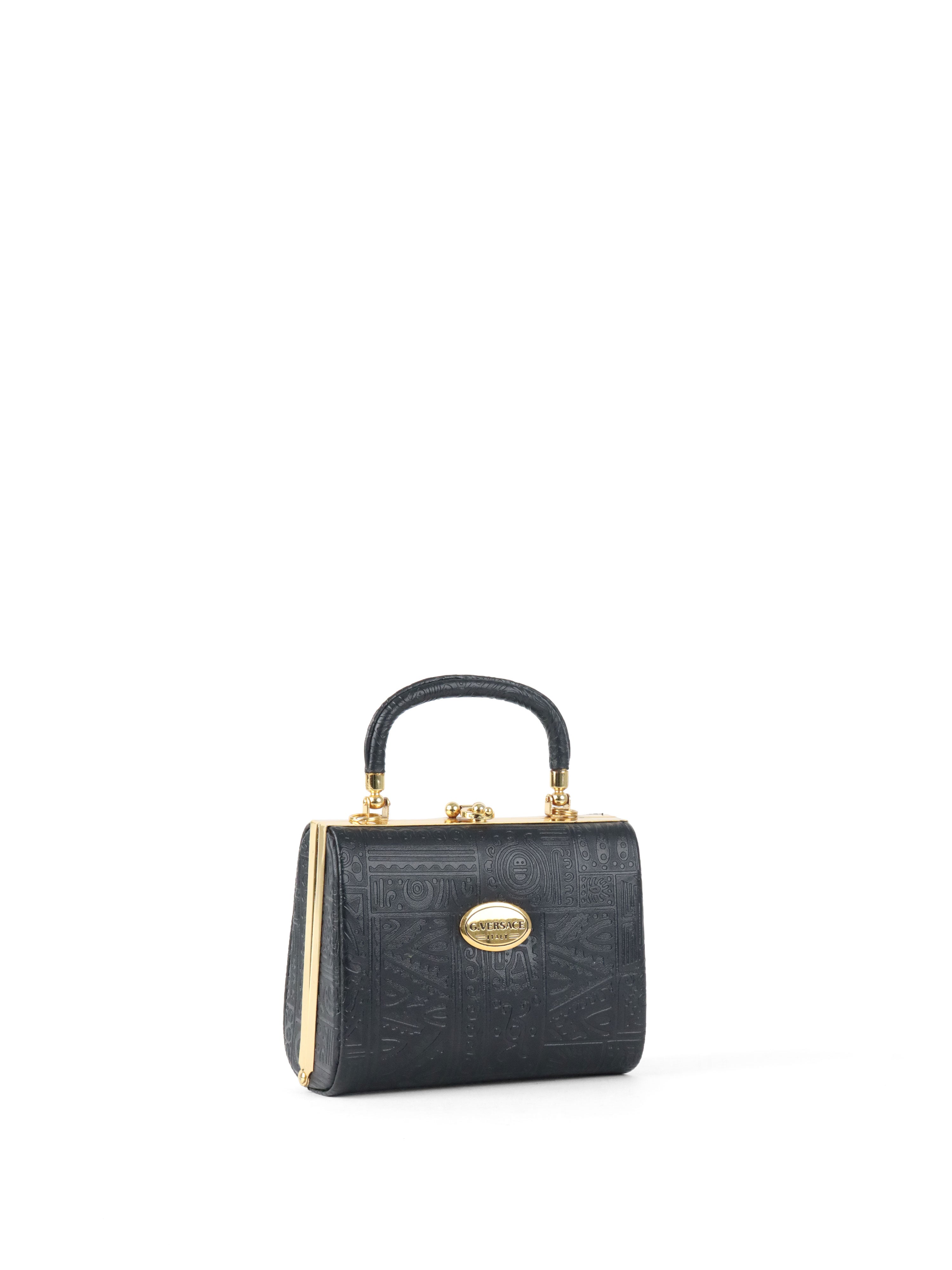 Gianni Versace Black Clutch Bag