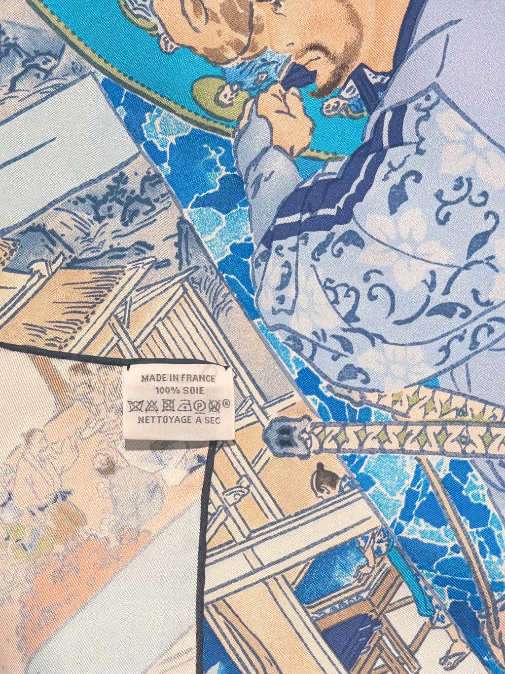 Hermes Les Artisans d'Hermes 2020 Akira Yamaguchi Scarf