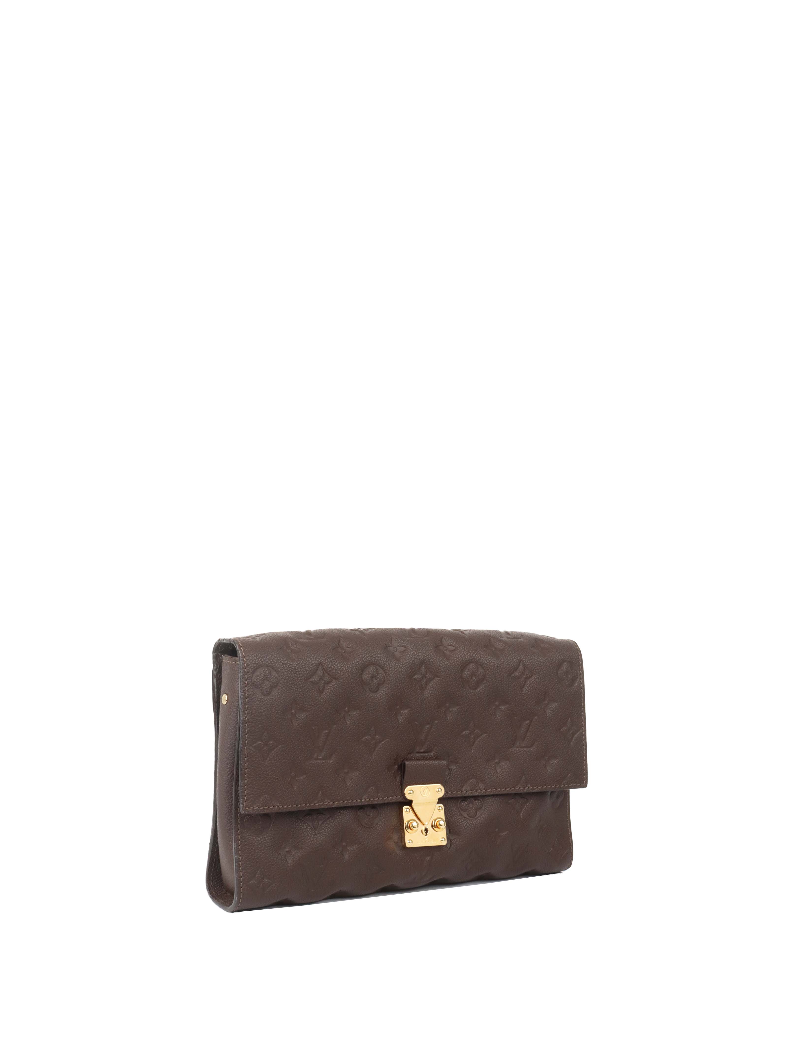 Louis Vuitton Brown Fascinante Empreinte Monogram Bag.