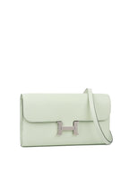 Hermes Constance To Go in Vert Fizz PHW.