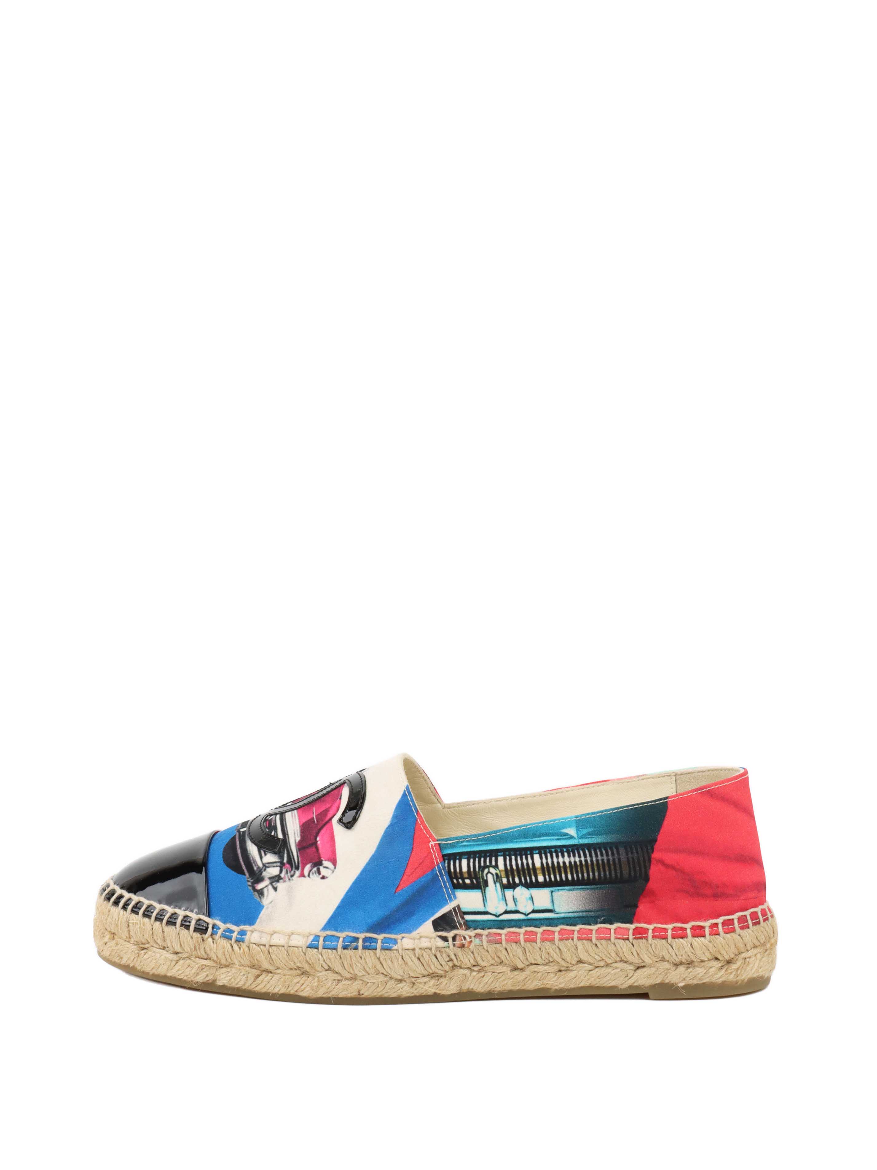 Chanel Multicoloured Espadrilles Size 40.