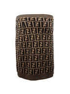 Fendi Zucca Vintage Wool Skirt.