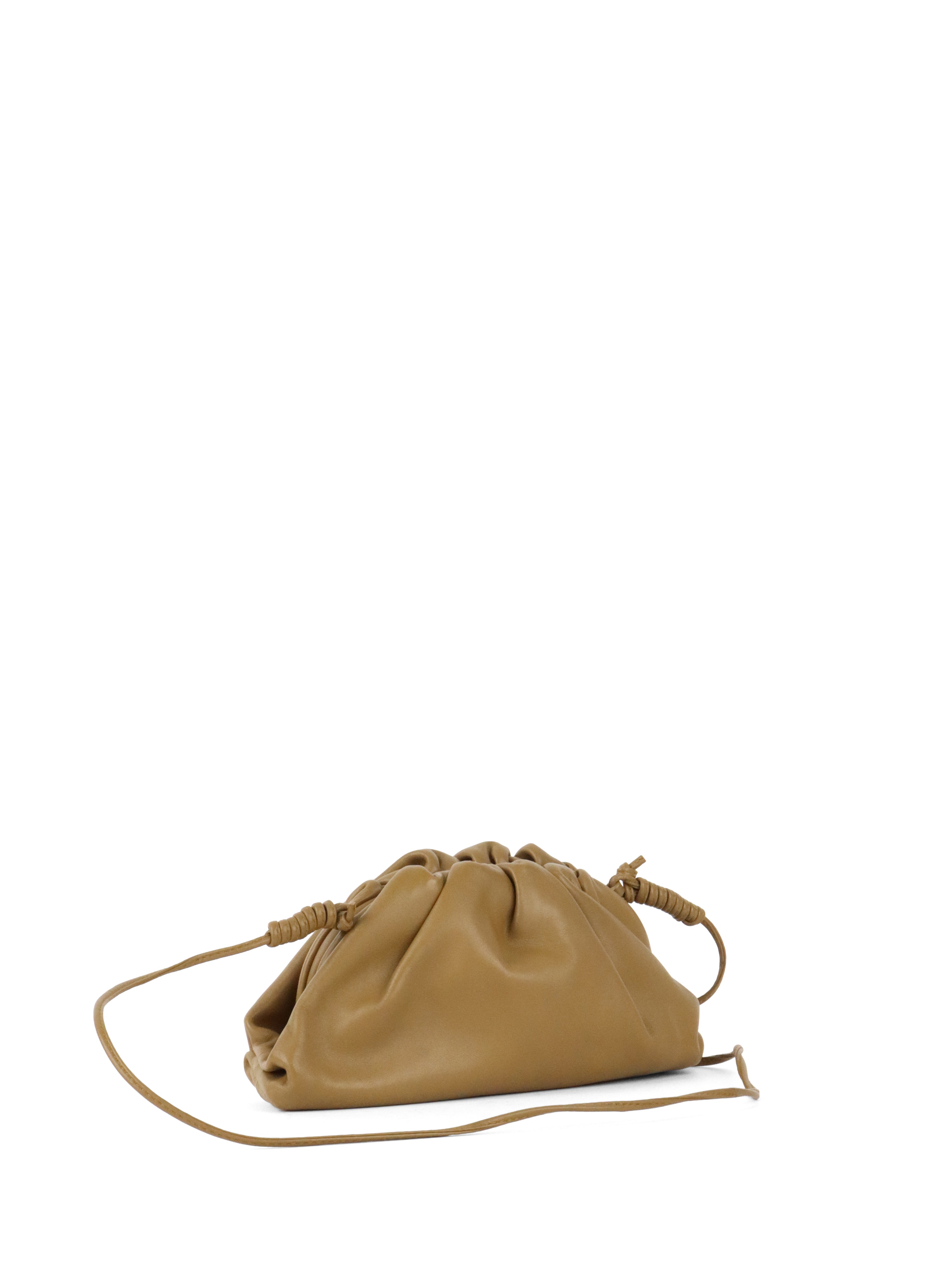 Bottega Veneta Mustard Green Mini Pouch Crossbody Bag – Votre Luxe