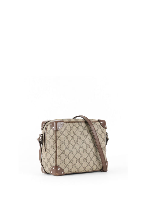 Gucci GG Ebony Canvas Trunk Shoulder Bag