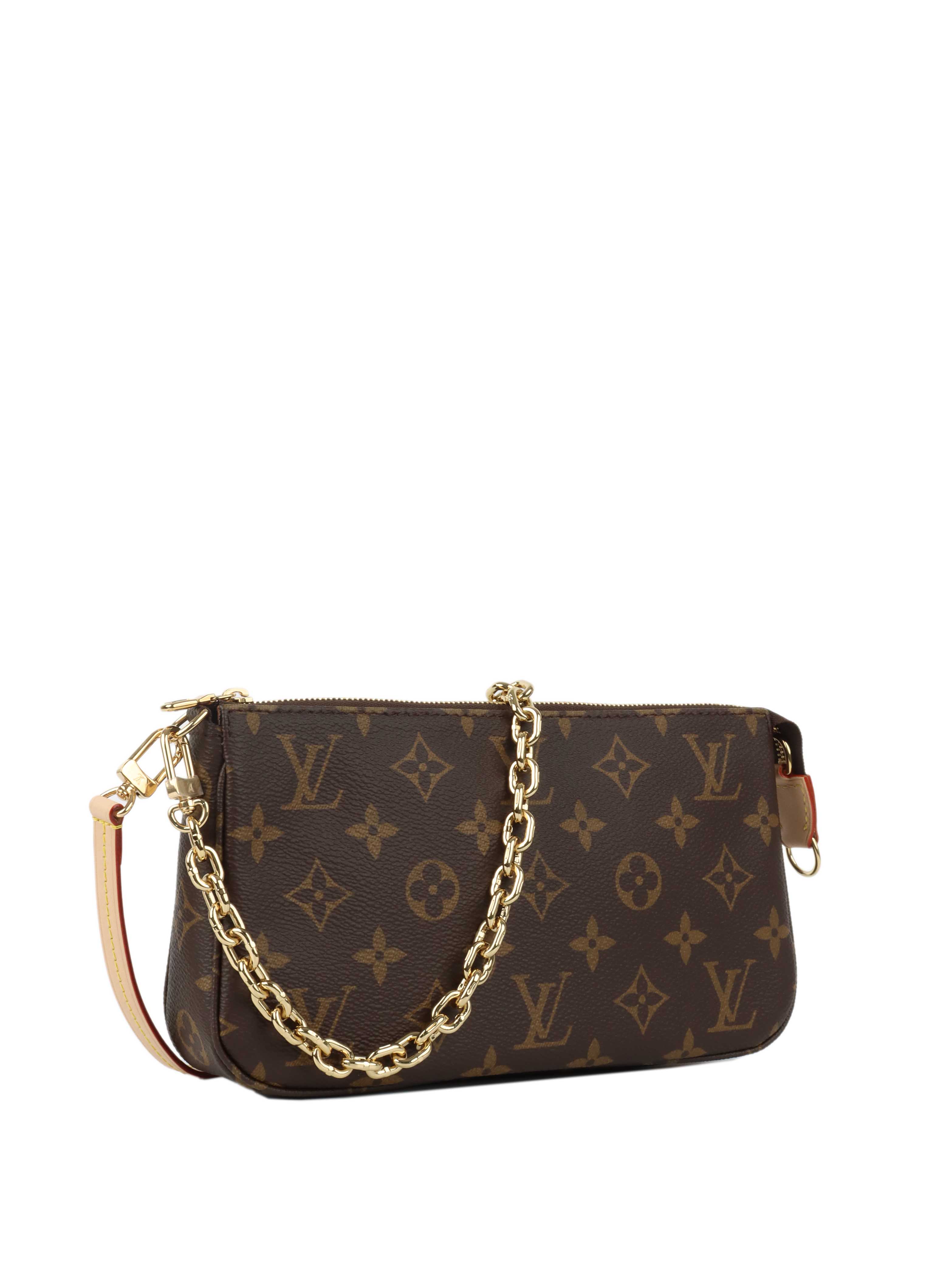 Louis Vuitton Pochette Accessoires Monogram Shoulder Bag.