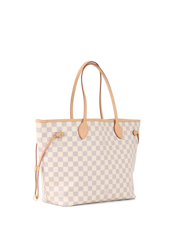 Louis Vuitton Damier Azur Neverfull MM Bag
