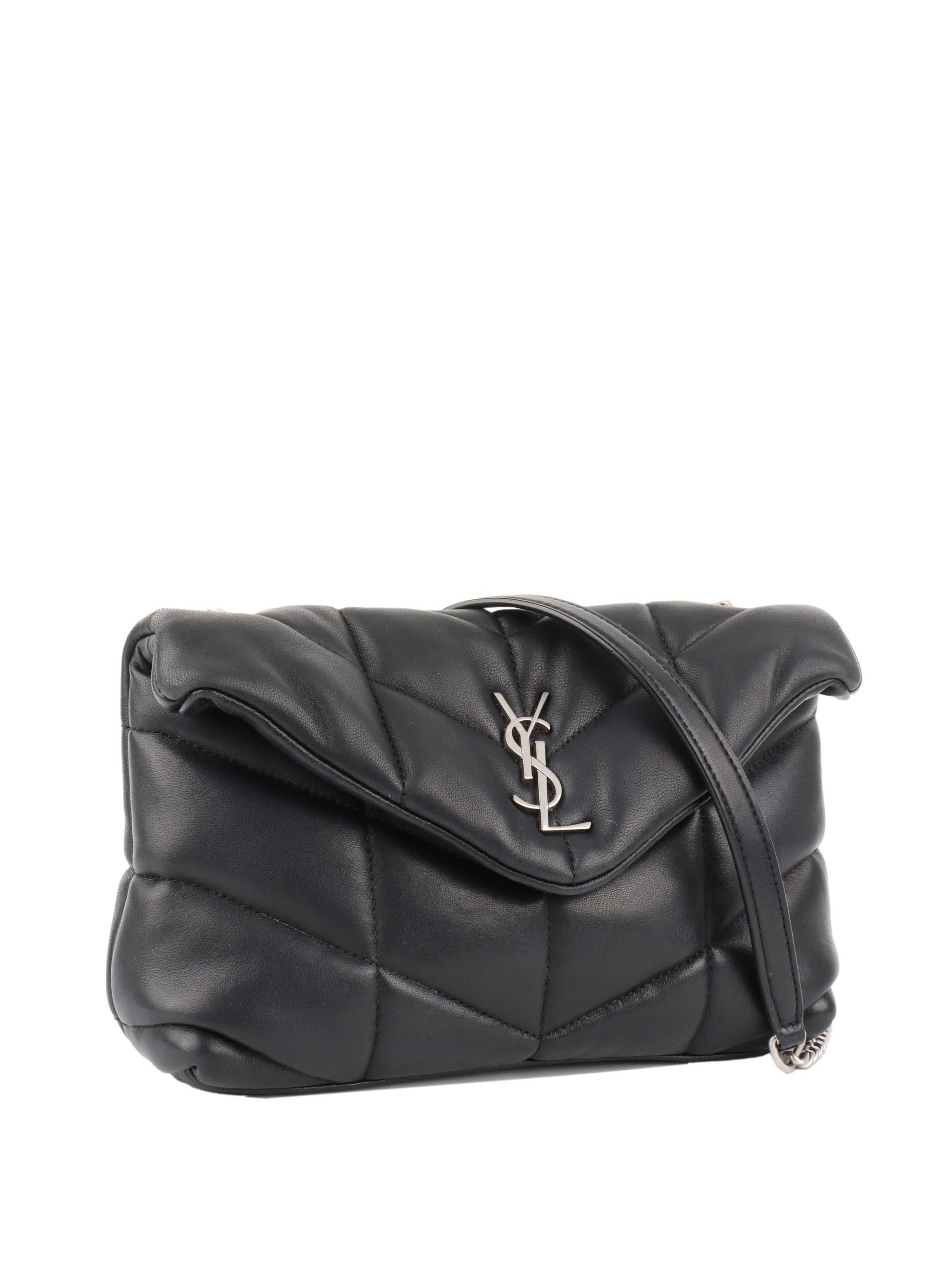 Saint Laurent Puffer Toy Lou Lou Bag.