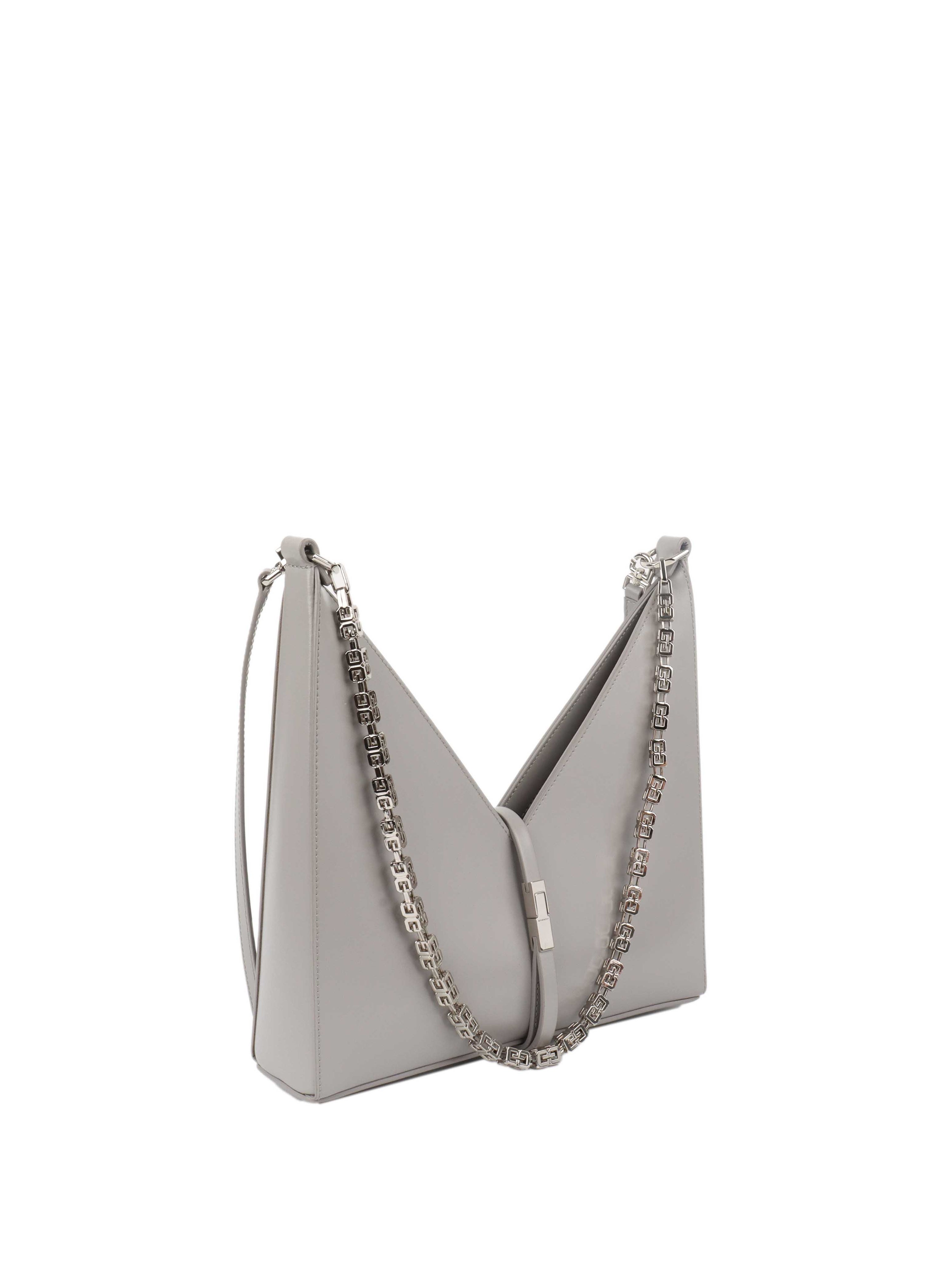 Givenchy Light Grey ‘Cut Out' Shoulder Bag