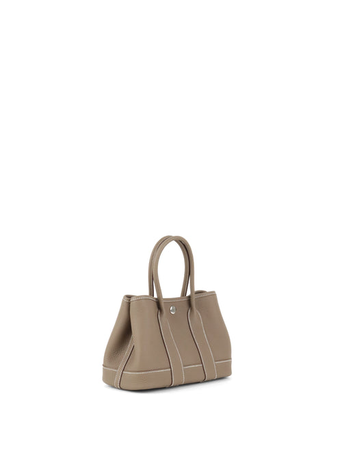 Hermes Etoupe Togo Sac Neo Garden Party 23