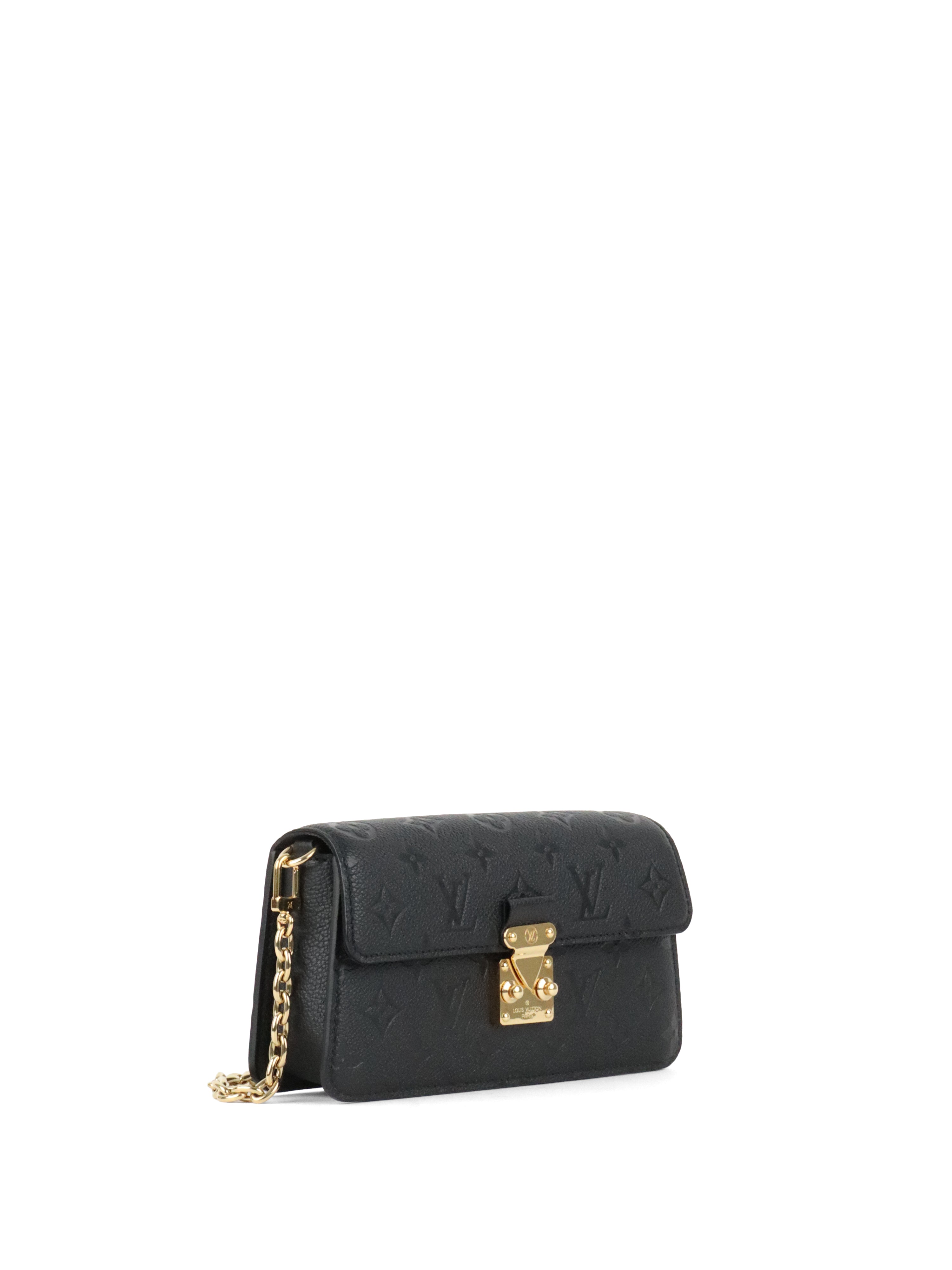 Louis Vuitton Black Métis Wallet On Chain