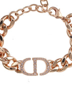 Dior Pink 30 Montaigne Link Bracelet.