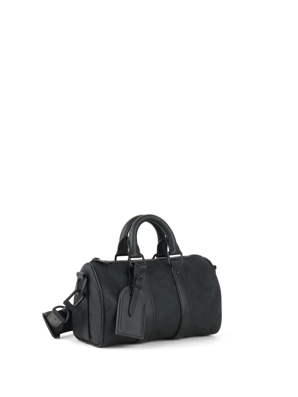 Louis Vuitton Black Keepall Bandoulière 25 Bag