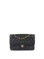 Chanel Classic Jumbo Black Caviar GHW.