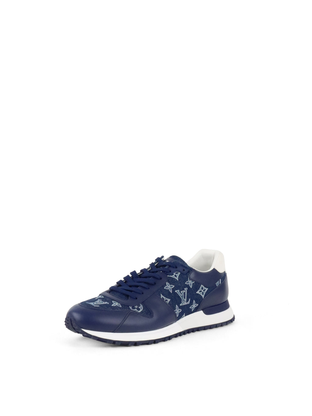 Louis Vuitton Bleu Jean Runaway Men Sneakers Size 10