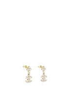 Chanel Crystal Drop Earring