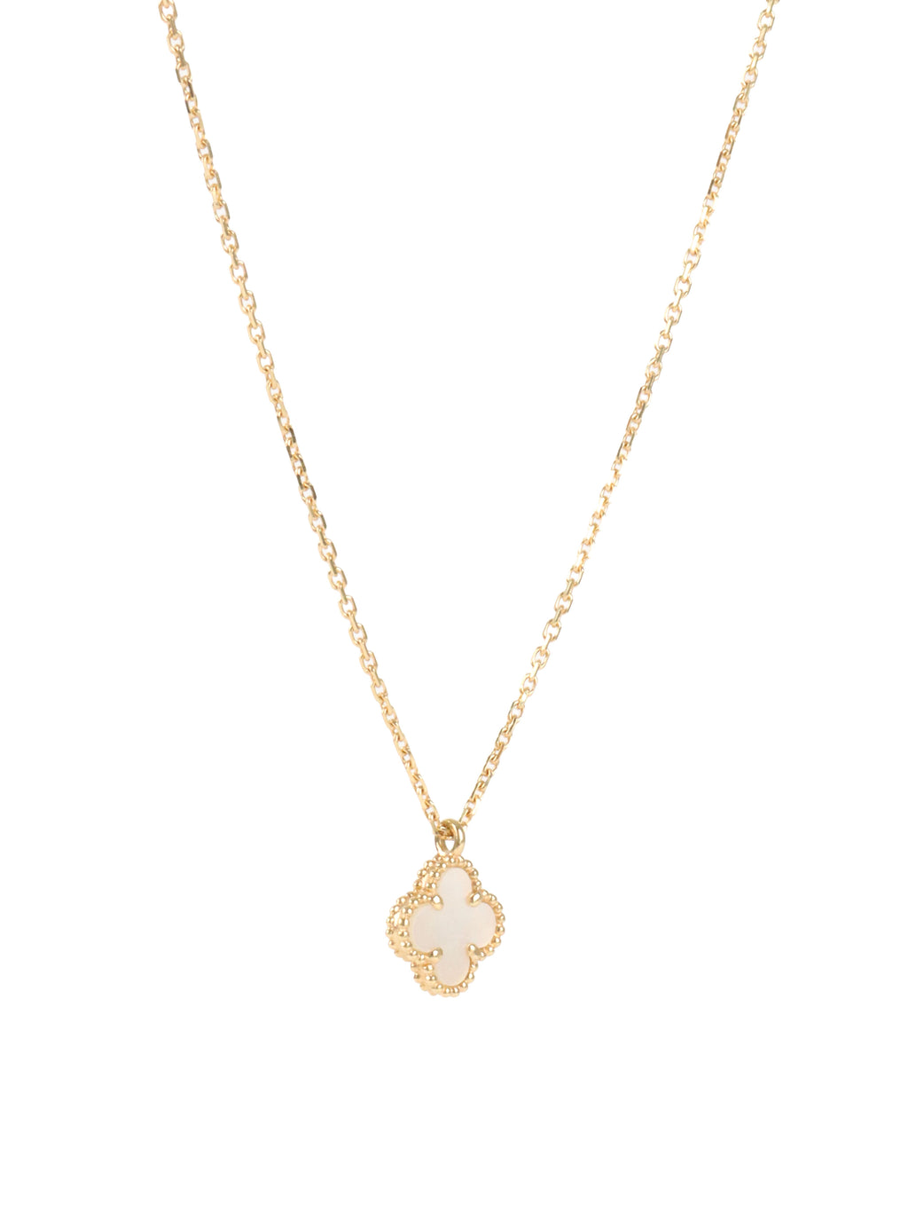 Van Cleef & Arpels Sweet Alhambra Mother of Pearl Necklace