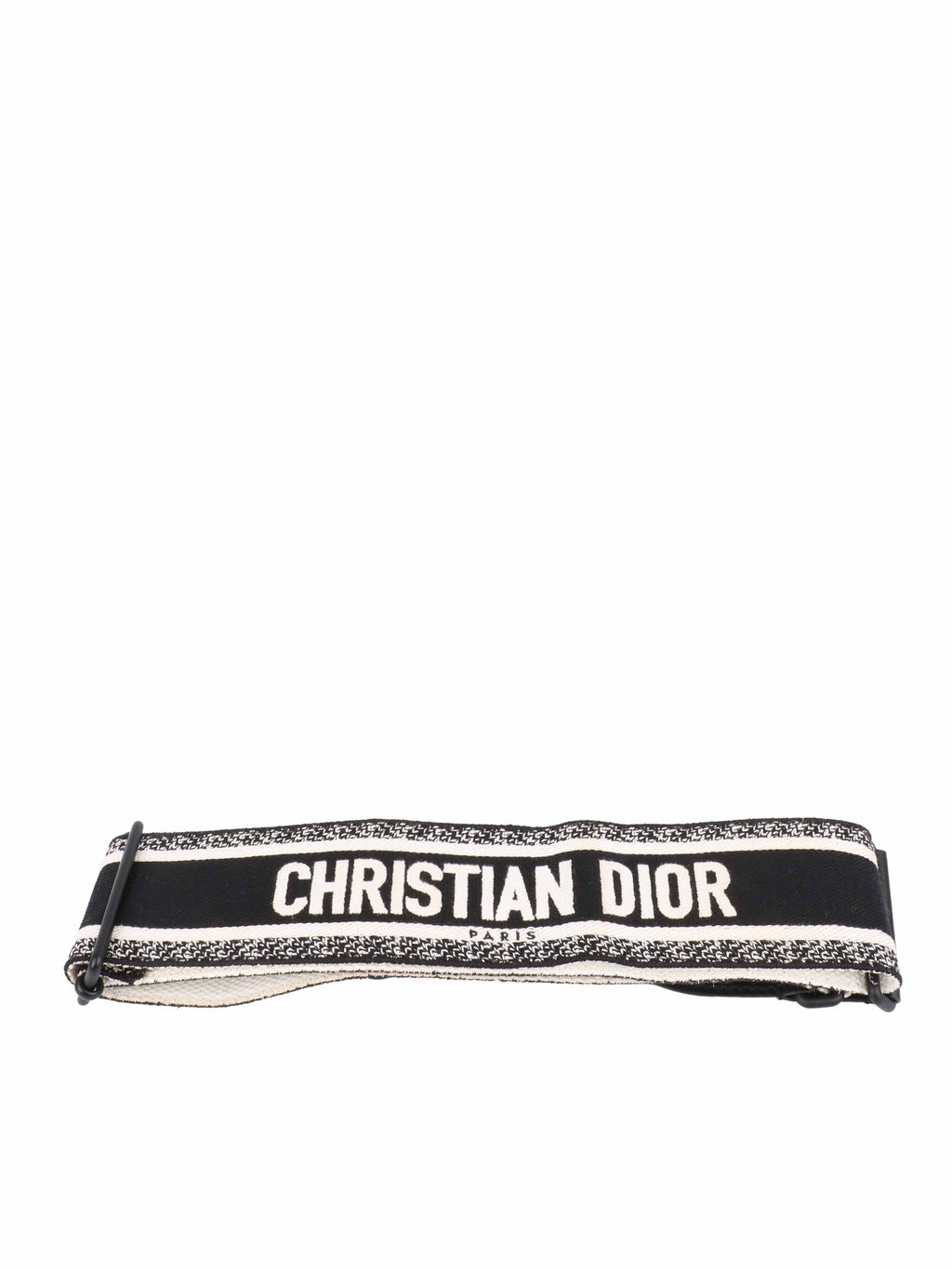 Dior Black & White Guitar Shoulder Strap.
