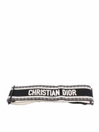 Dior Black & White Guitar Shoulder Strap.
