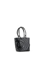 Chanel Black Cambon Ligne Tote Bag