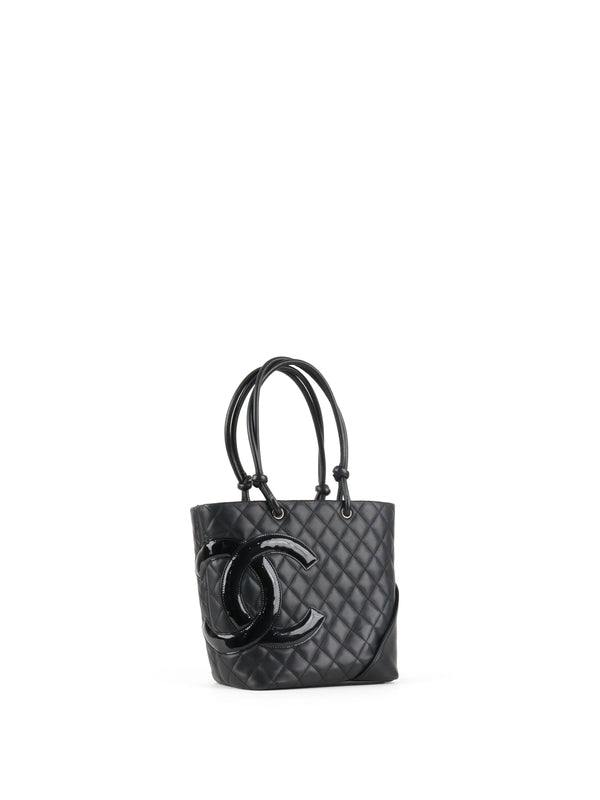 Chanel Black Cambon Ligne Tote Bag