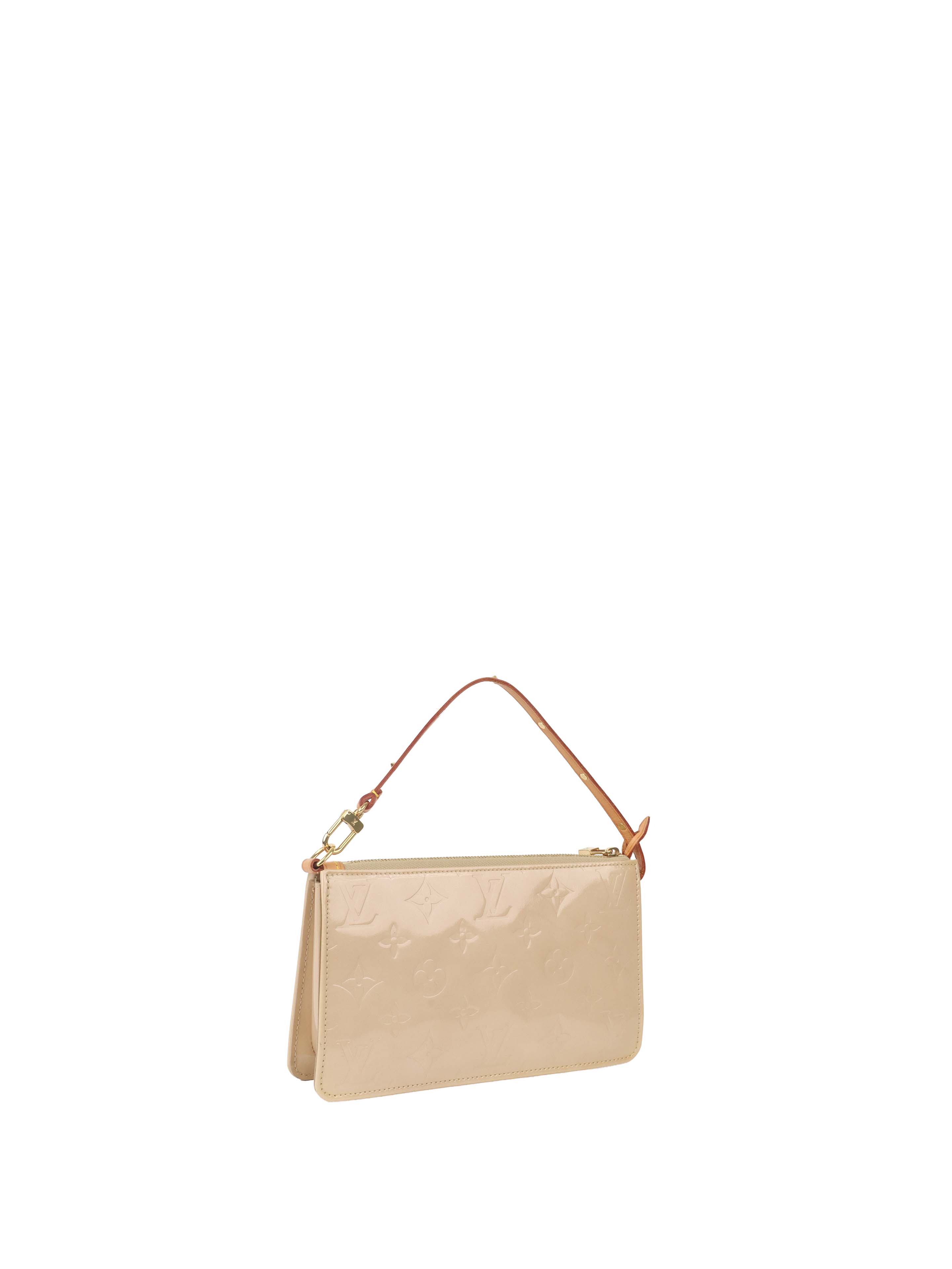 Louis Vuitton Beige Monogram Vernis Lexington Pochette.