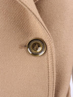 Burberry Camel Cashmere Coat.