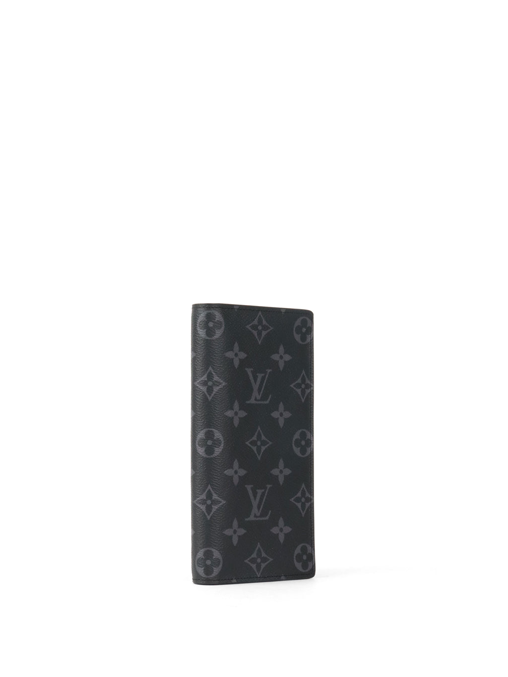 Louis Vuitton Black Monogram Eclipse Brazza Wallet