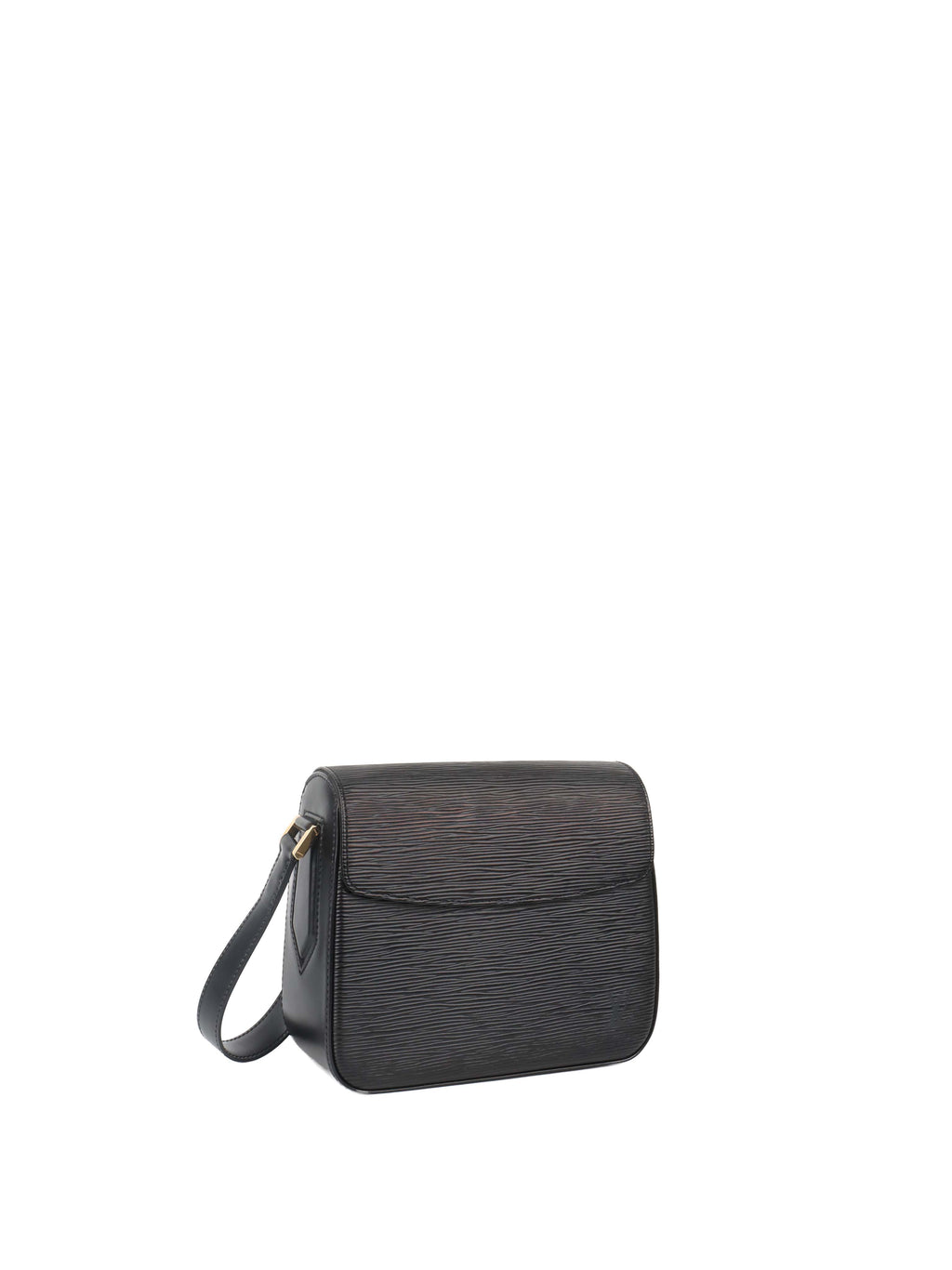 Louis Vuitton Black Bucci Epi Leather Shoulder Bag.