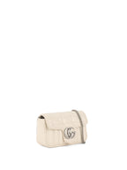 Gucci Super Mini White Chain Bag