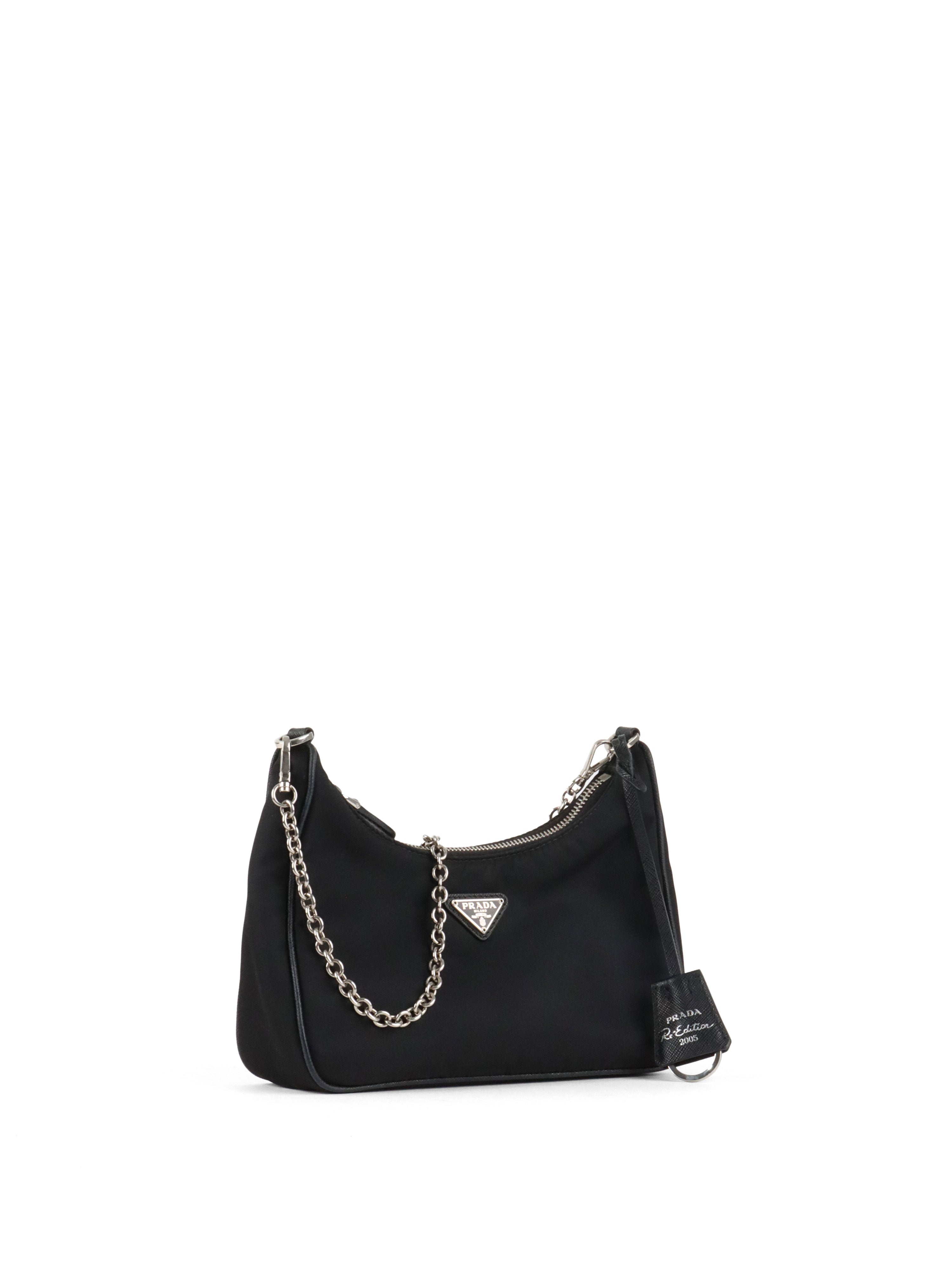 Prada Re-Edition Black Re-Nylon 2005 Bag