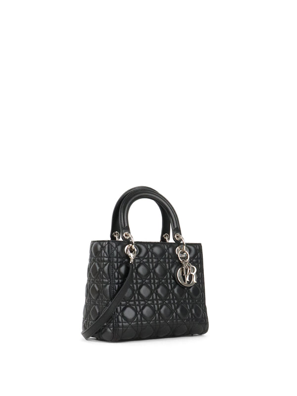 Dior Black Medium Lady Dior Bag