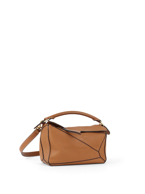 Loewe Tan Puzzle Bag Small