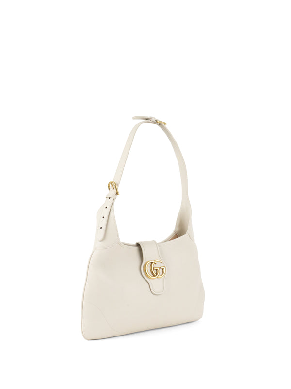 Gucci White Medium Aphrodite Shoulder Bag