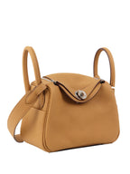 Hermes Mini Lindy Biscuit PHW.