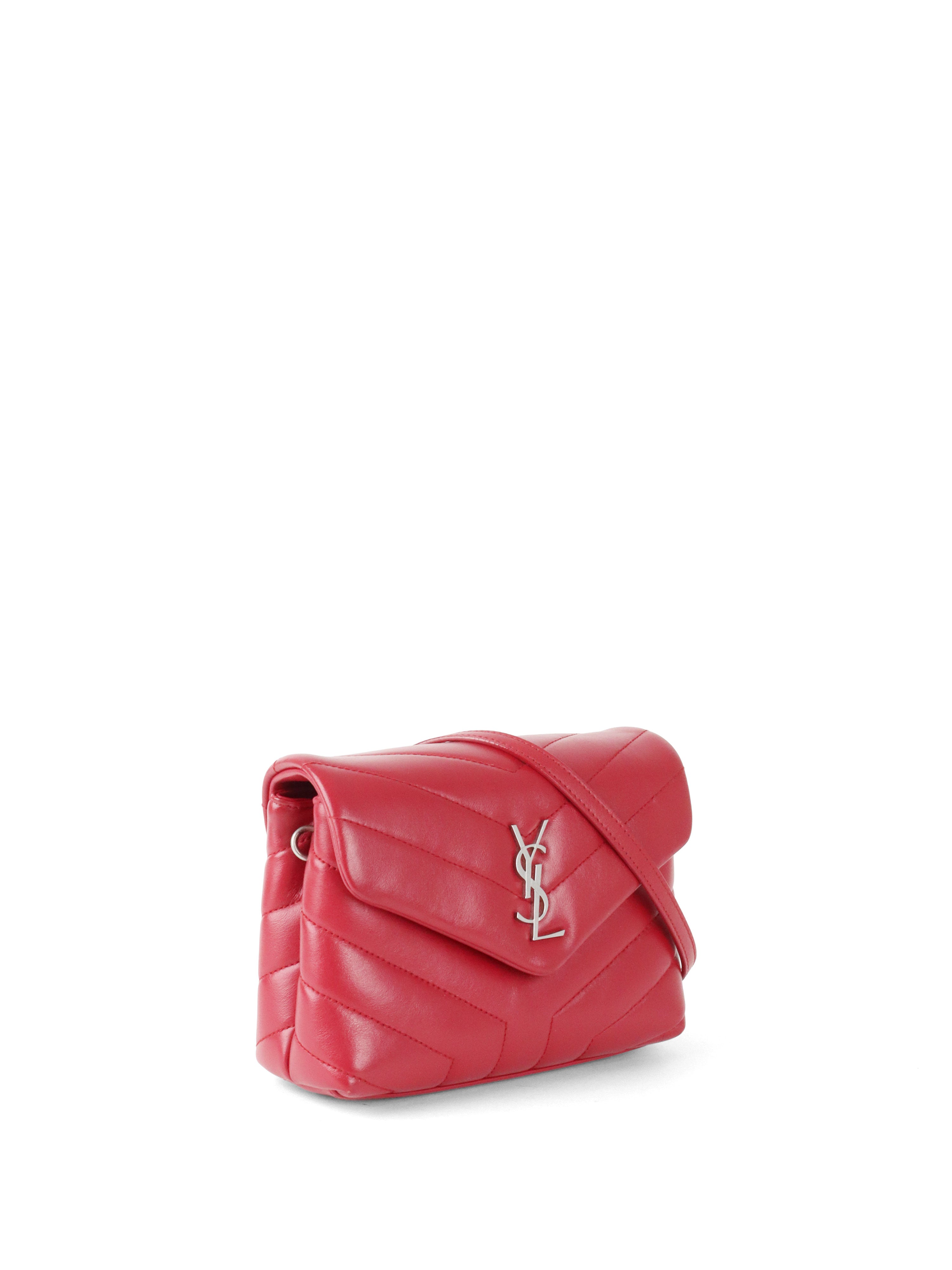 Saint Laurent Red Lou Lou Toy Bag