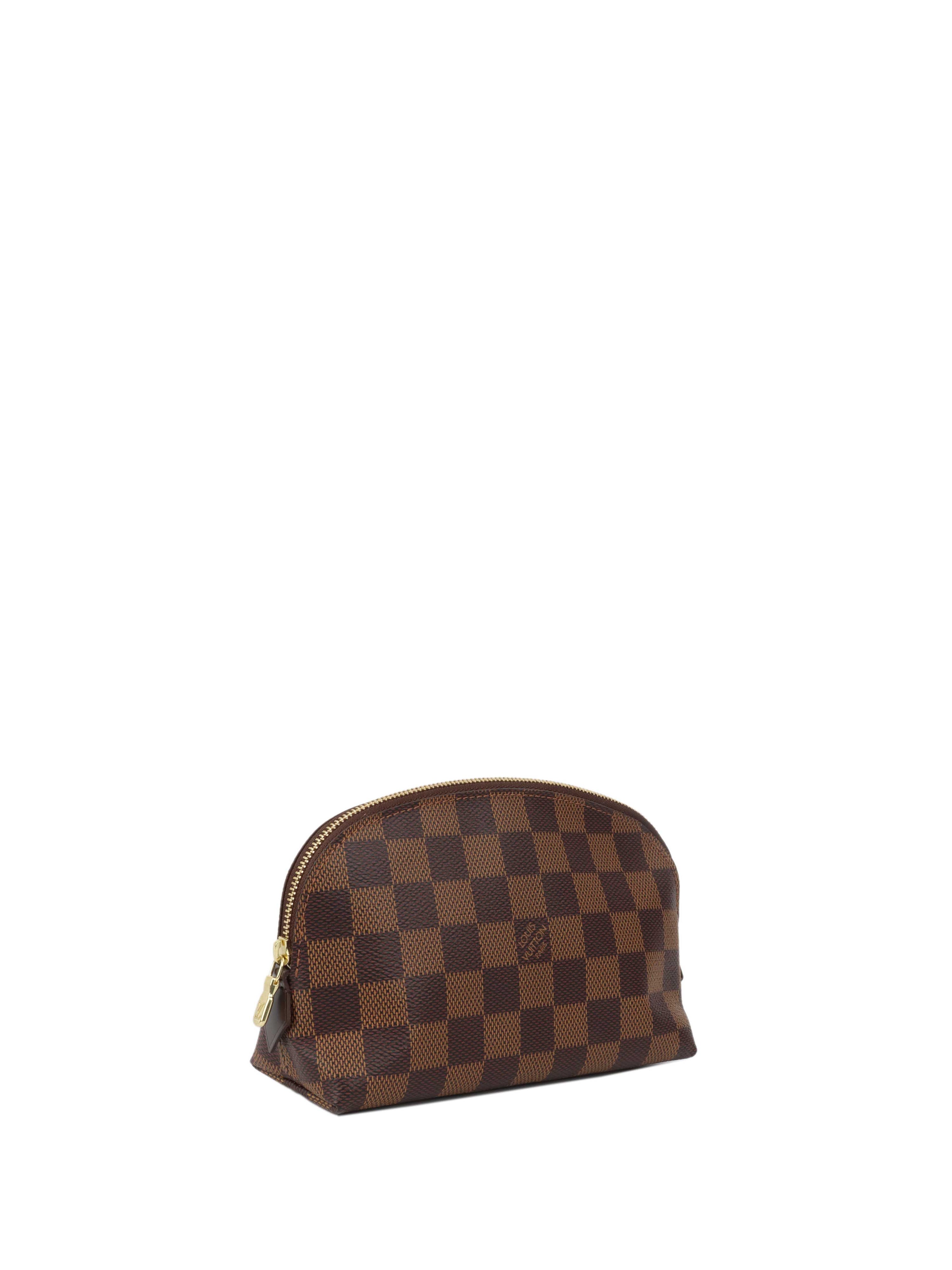 Louis Vuitton Damie Ebene Cosmetic Pouch PM.