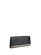 Louis Vuitton Black Patent Epi Clutch with Shoulder Strap.