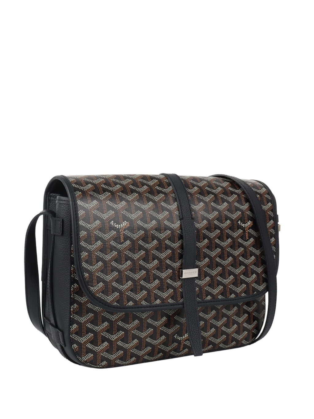 Goyard Black Belvedere MM Bag.