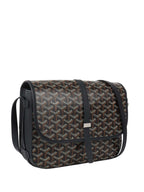Goyard Black Belvedere MM Bag.